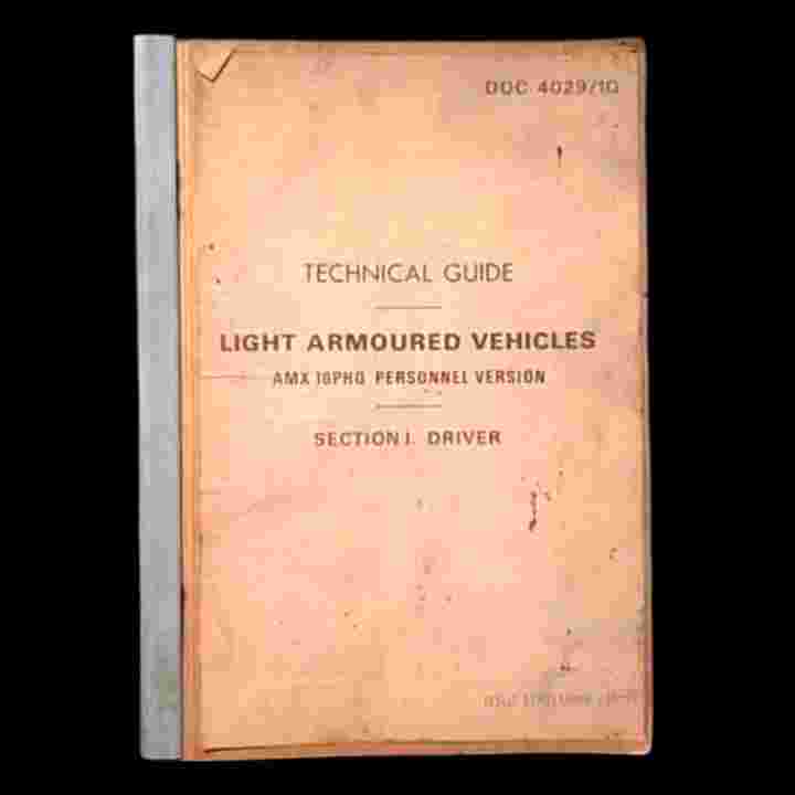Buku Lama Tentang Tank Ex Marinir Technical Guide Section I Driver