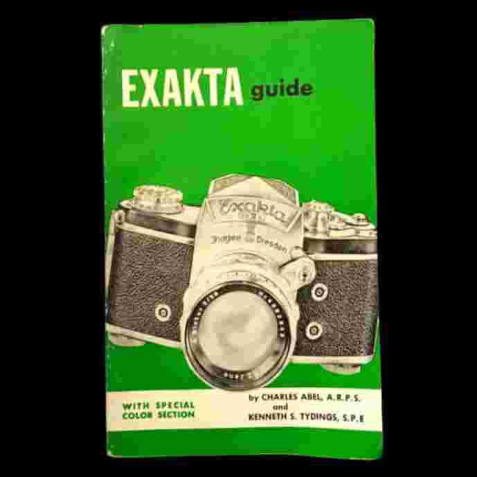 Buku Lama Panduan Kamera Exakta Guide - 1957 Antik
