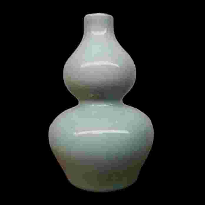 Barang Jadul Guci Labu Celadon Porcelain Cina Utuh Mulus Antik