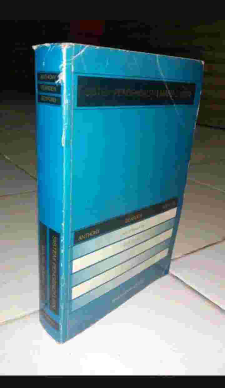 BUKU 1985 - SISTEM PENGENDALIAN MANAJEMEN - Terbitan ERLANGGA