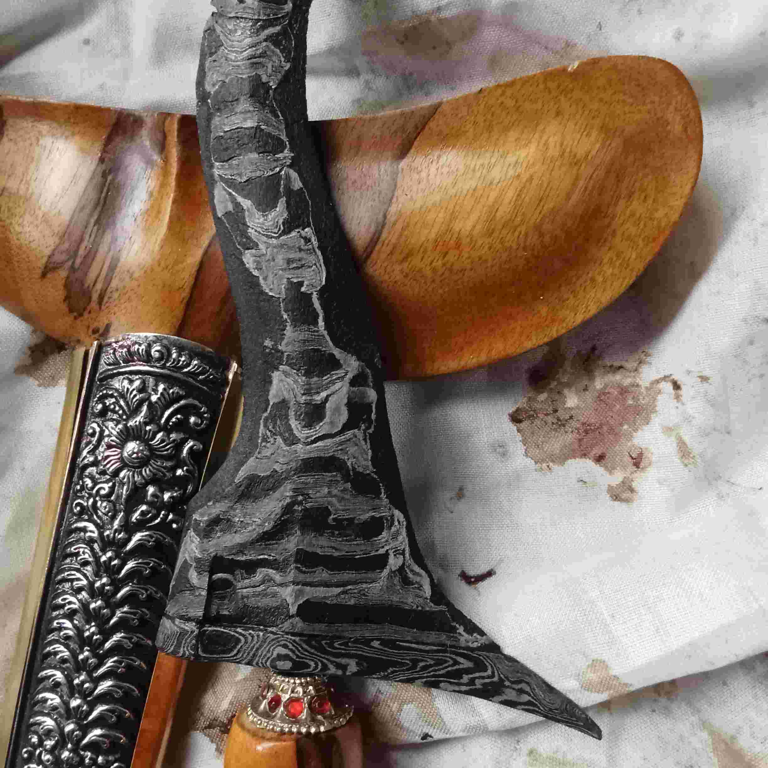 Keris Pulanggeni Pamor Toyo Mambeg Istimewa Layak Koleksi