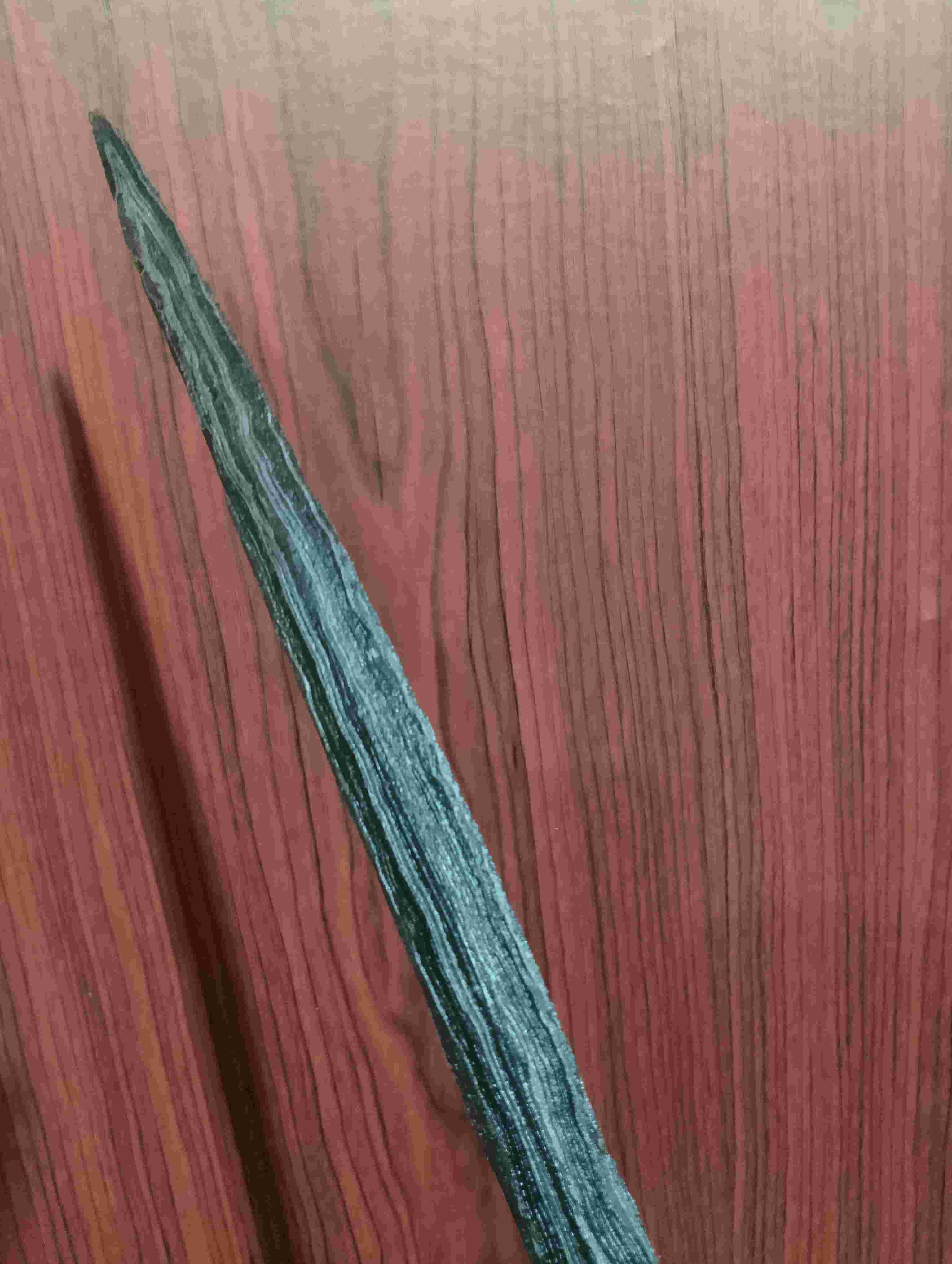 Keris Tilam Upih Pamor Ujung Gunung 