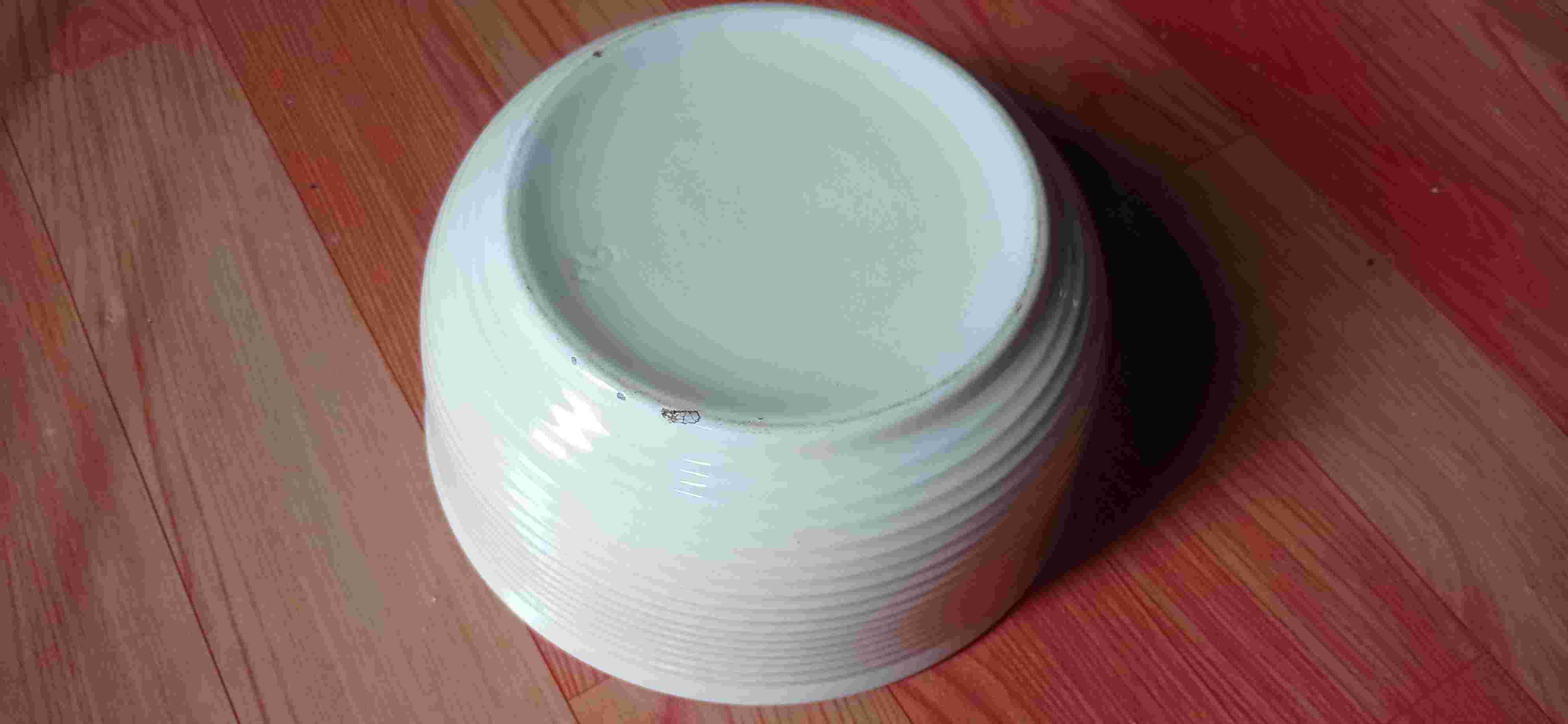 Mangkok Petrus Regout & Co Maastricht Warna Putih Gading