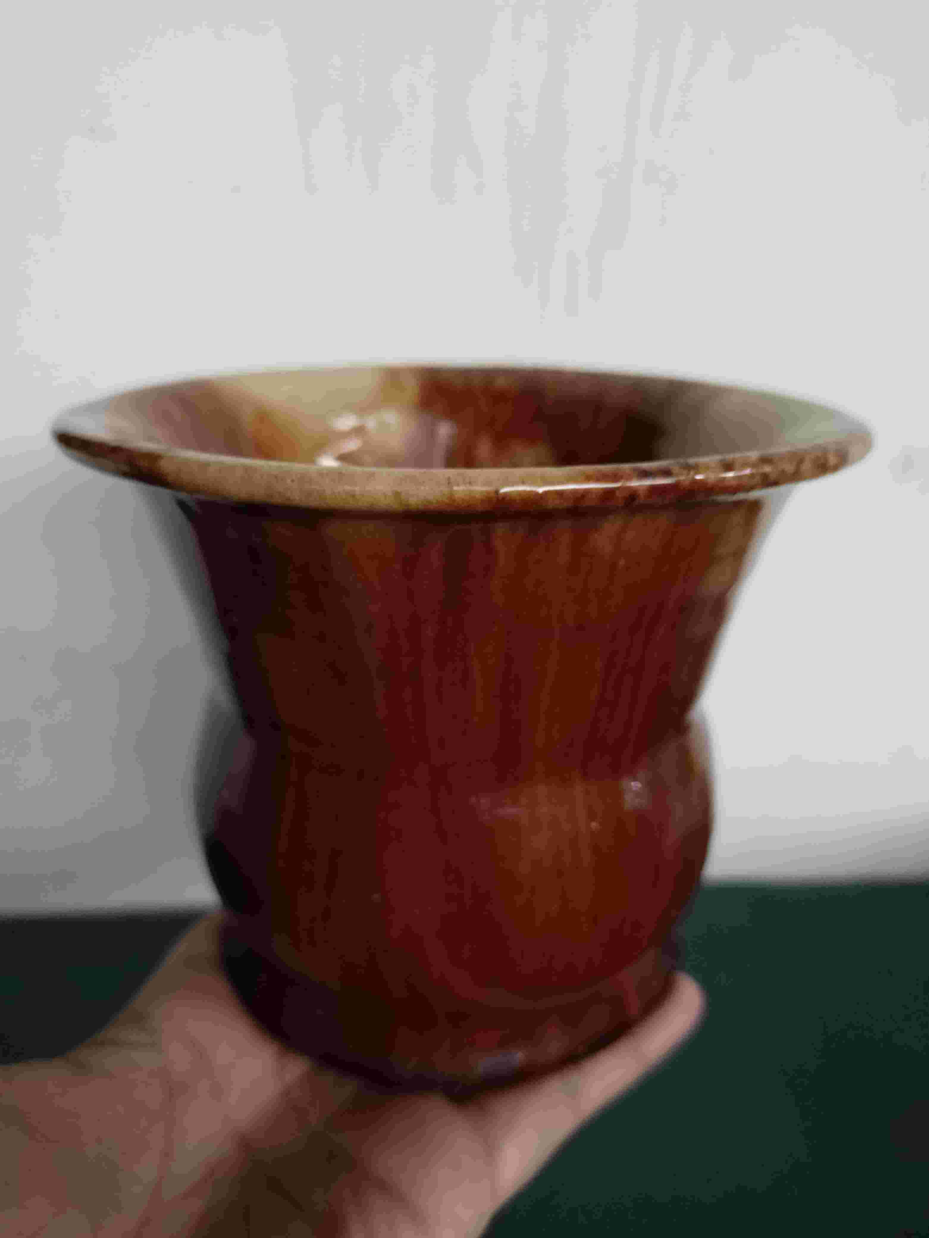 Vas keramik glasir vintage