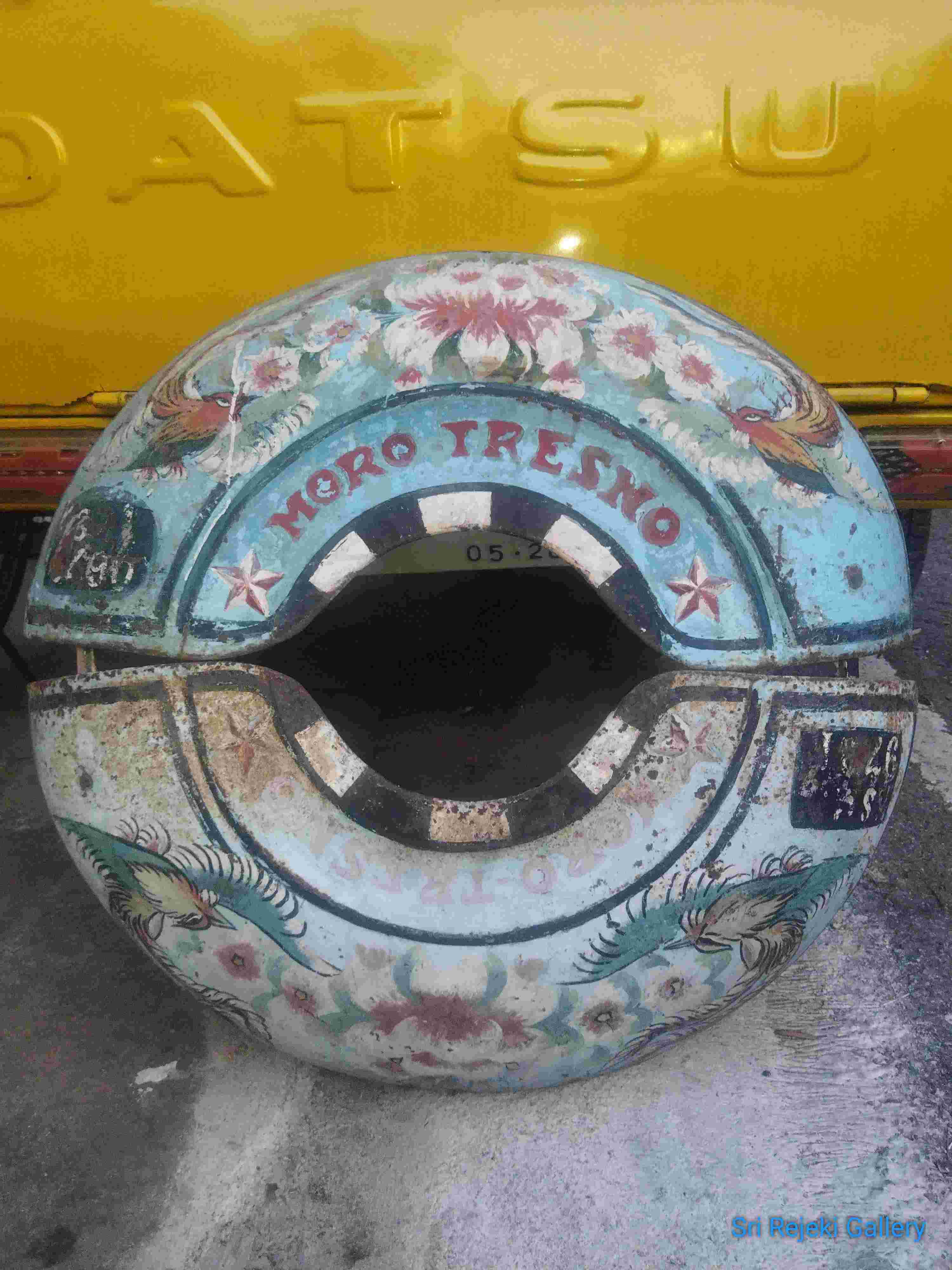 Tepong Slebor Becak Jadul Vintage