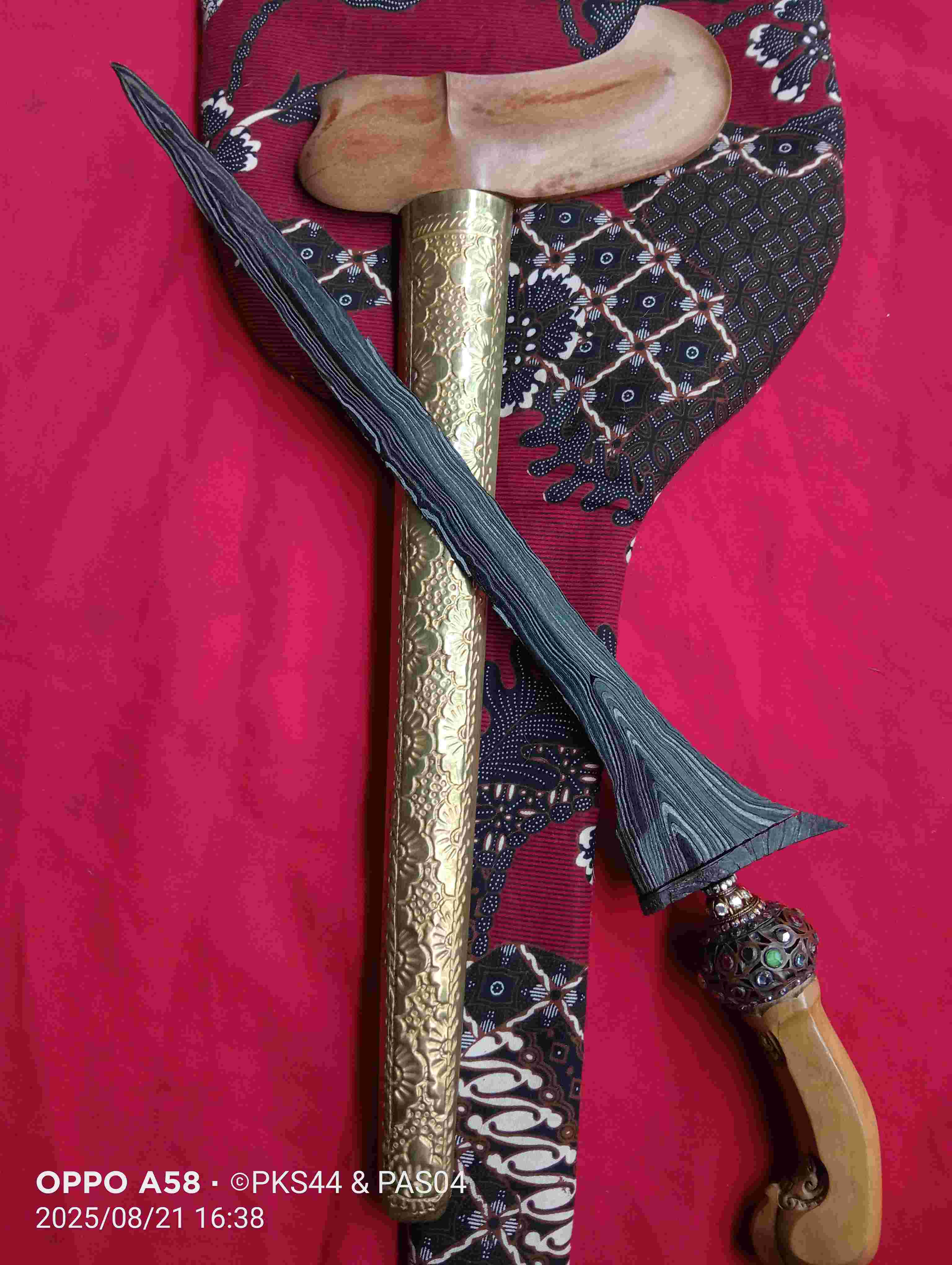 Keris Brojol Pamor Pandito Bolo Pandito 