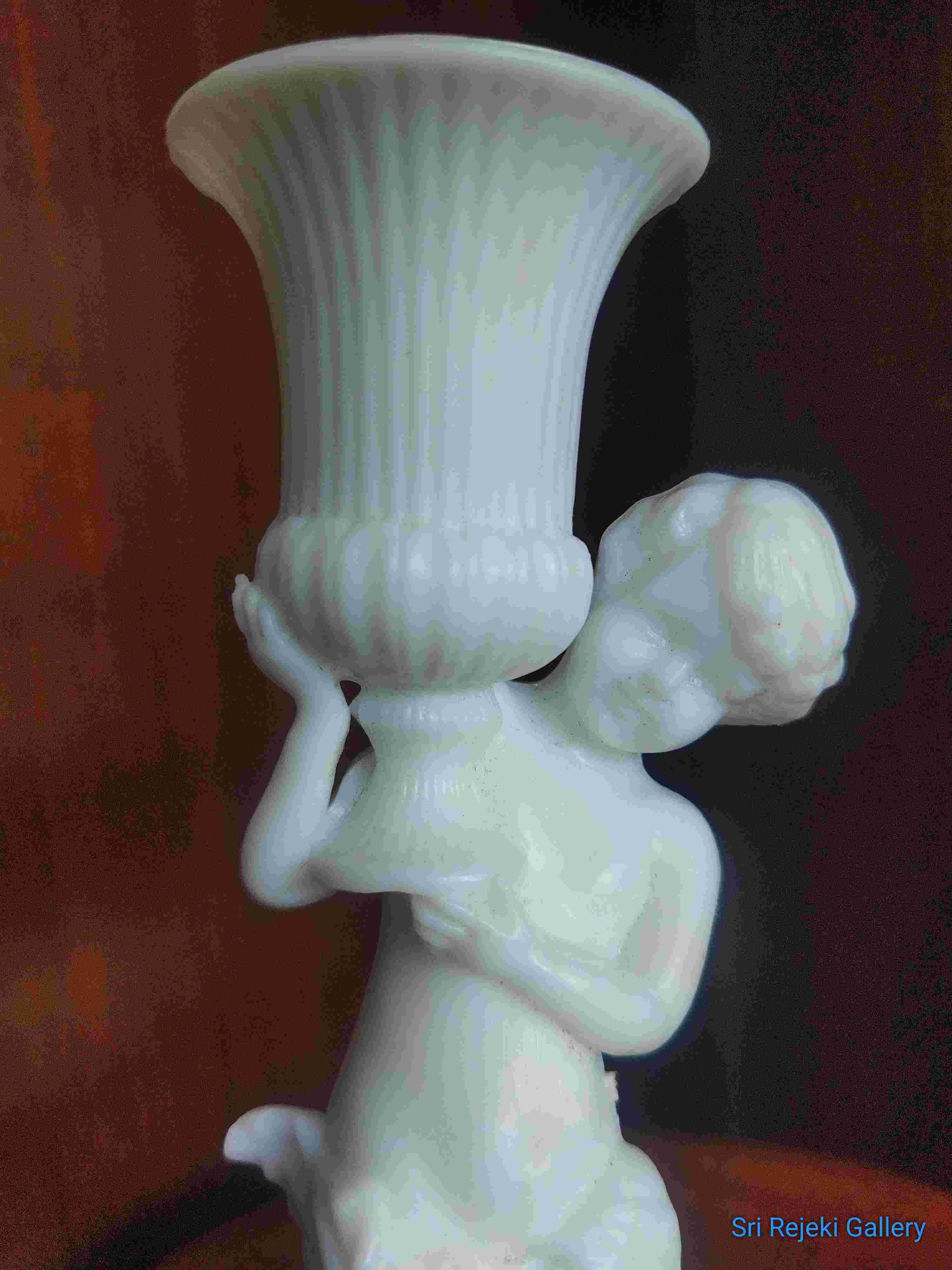 Tempat lilin jadul Roman Cupid Vintage