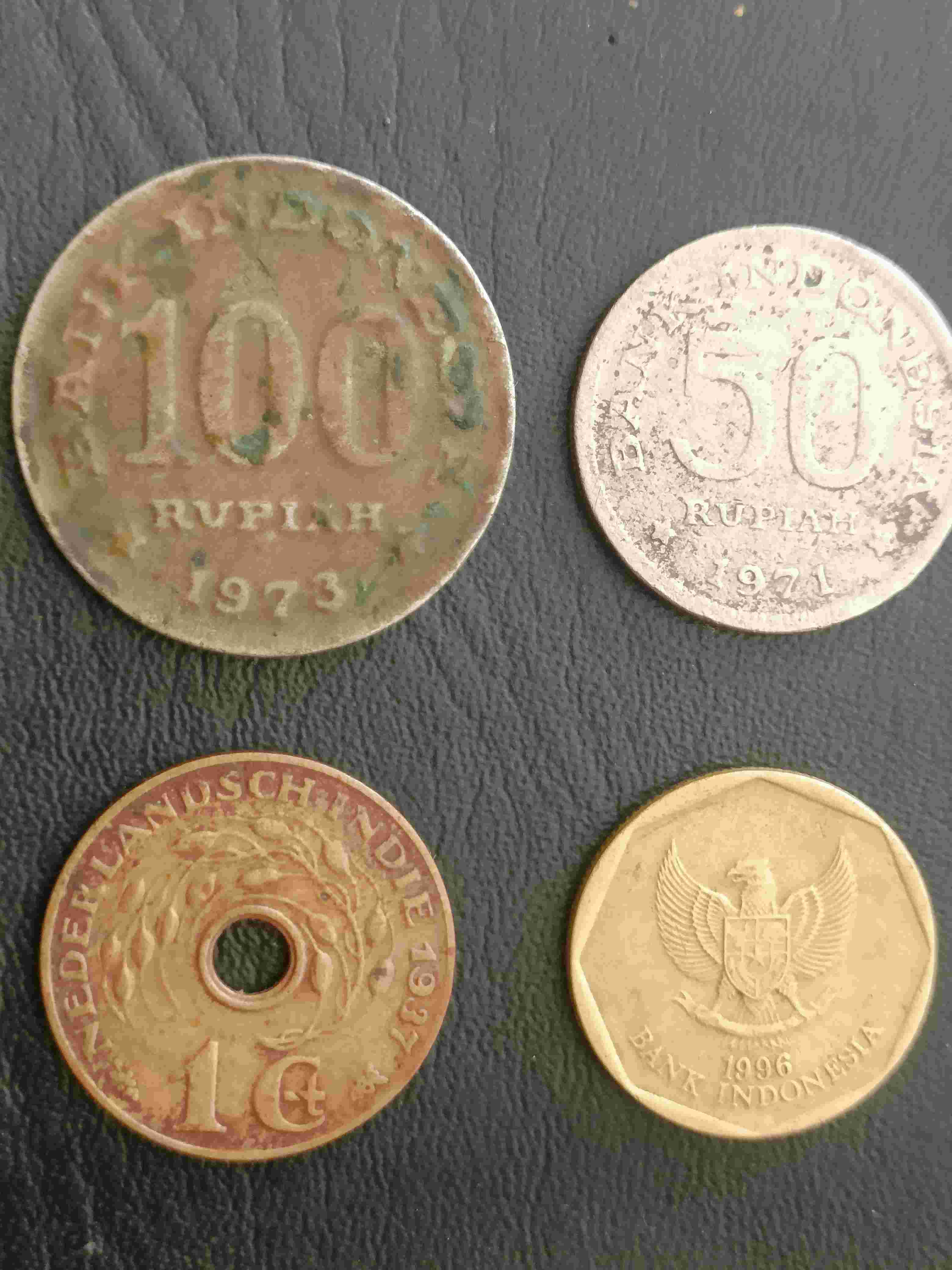 Koin hindia belanda & koin rupiah lawas