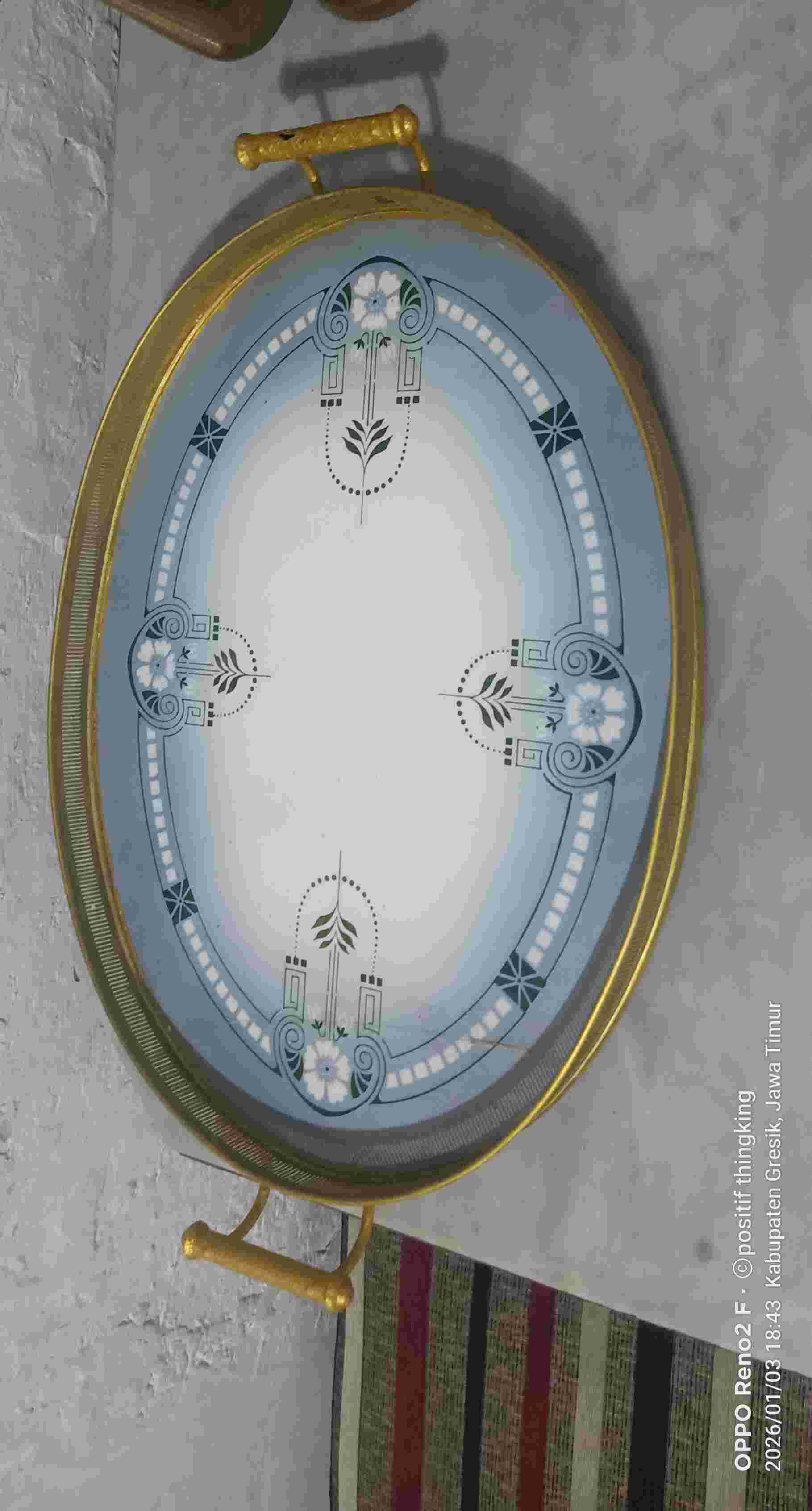 baki nampan Art Nouveau 1890