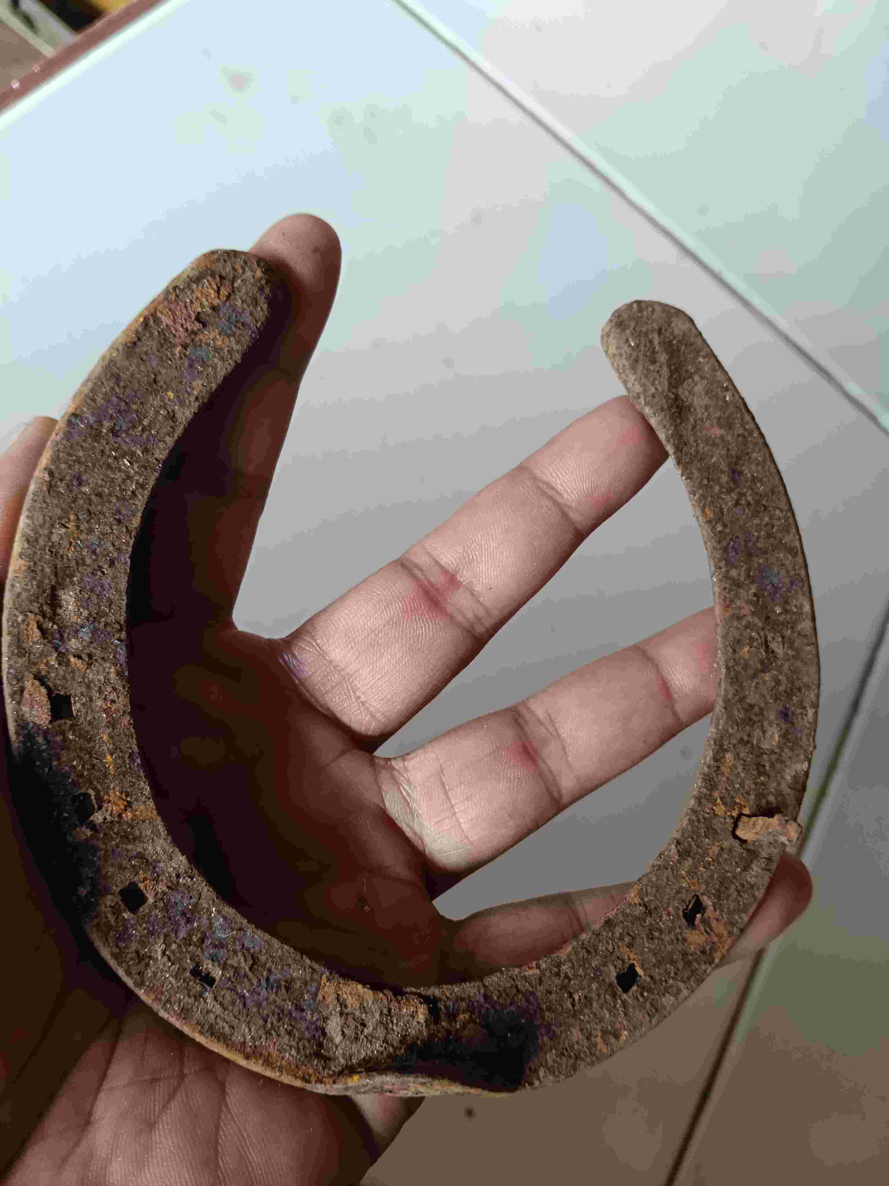 Ladam tapal kuda bekas lawasan